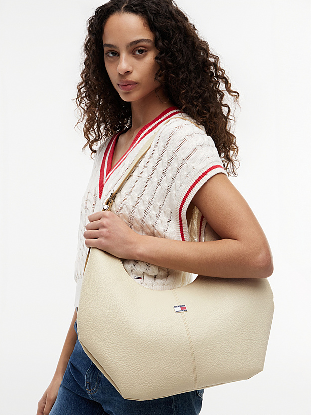 Flag Plaque Slouch Hobo Bag - Image 5
