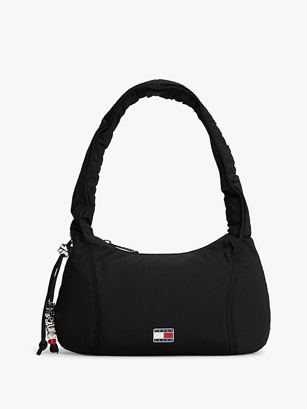 Casual Crinkle Texture Shoulder Bag