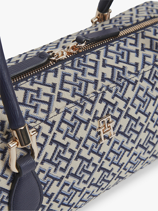 Textile Jacquard Rectangular Shoulder Bag - Image 2