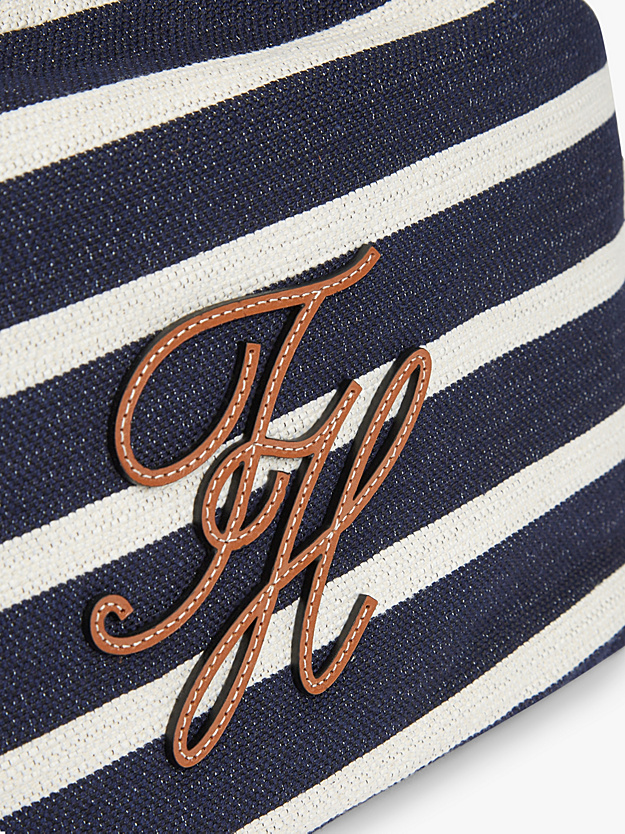 Stripe Logo Adjustable Bucket Bag - Image 5