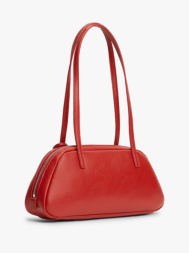 Metal Logo Charm Shoulder Bag - Image 5