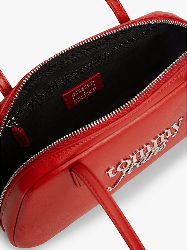 Metal Logo Charm Shoulder Bag - Image 4