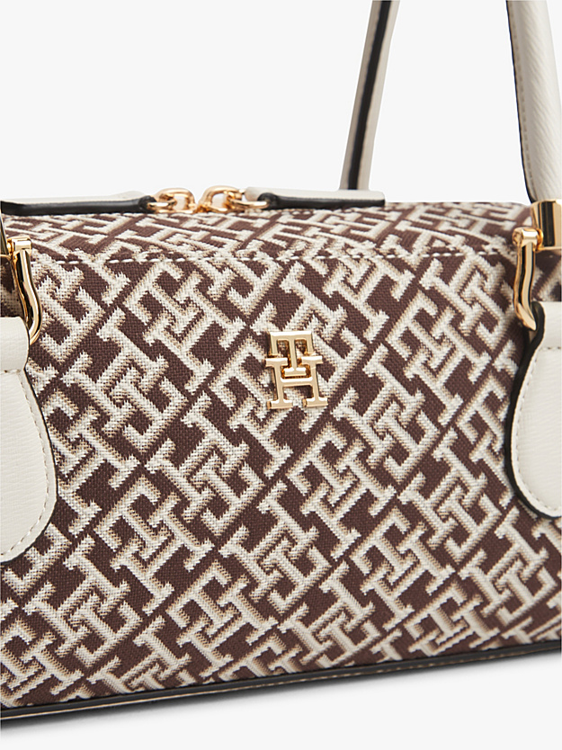 Textile Jacquard Rectangular Shoulder Bag - Image 2