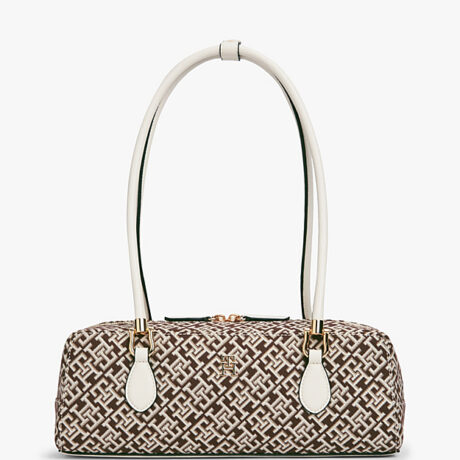 Textile Jacquard Rectangular Shoulder Bag