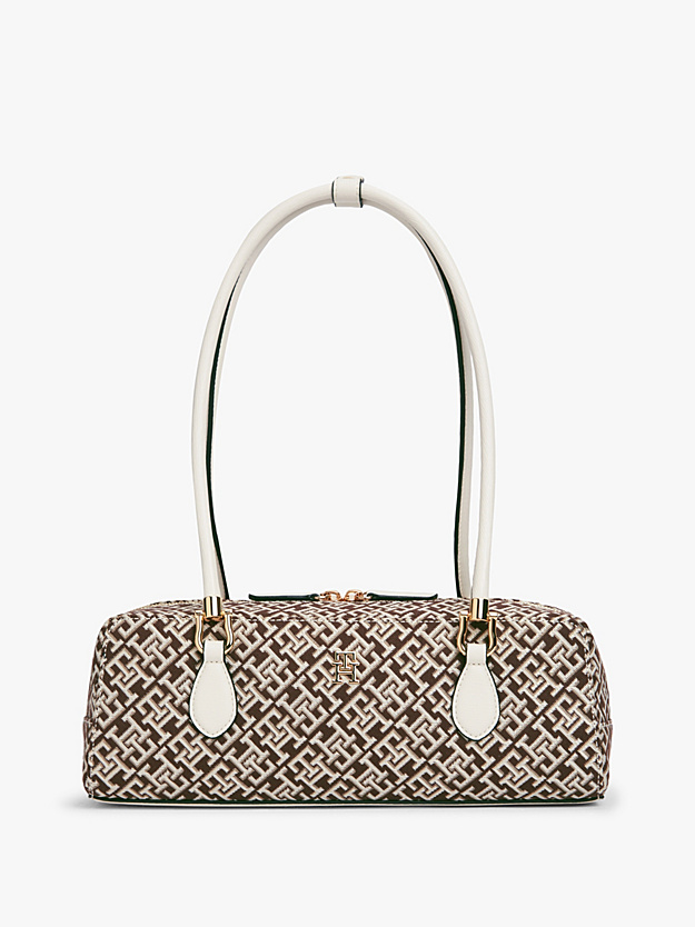 Textile Jacquard Rectangular Shoulder Bag
