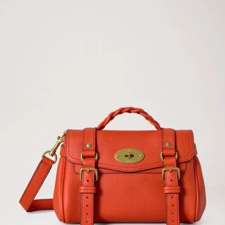 Coral Orange Heavy Grain