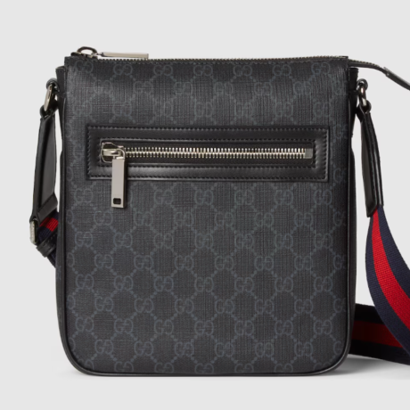 GG Black Small Messenger Bag