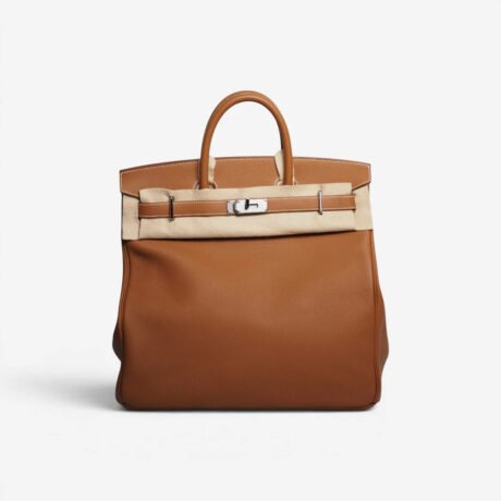Hermès Birkin Hac 40 Gold Clemence Palladium Hardware 2023 Stamp B