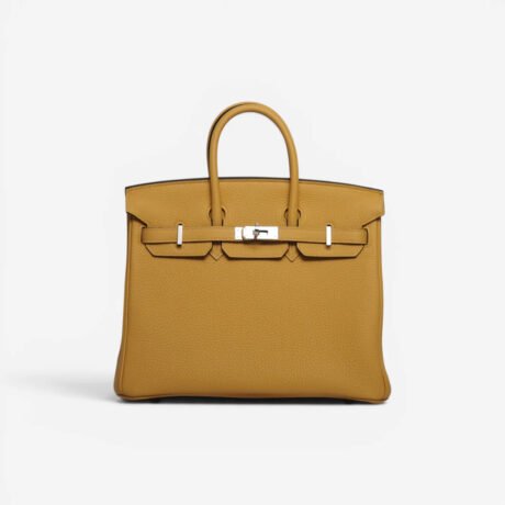 Hermès Birkin 25 Paille Togo Palladium Hardware Stamp G, 2026