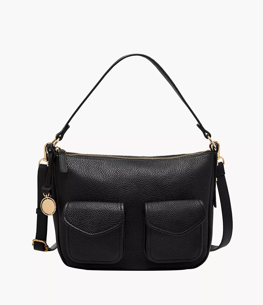 Jolie Leather Cargo Crossbody Bag