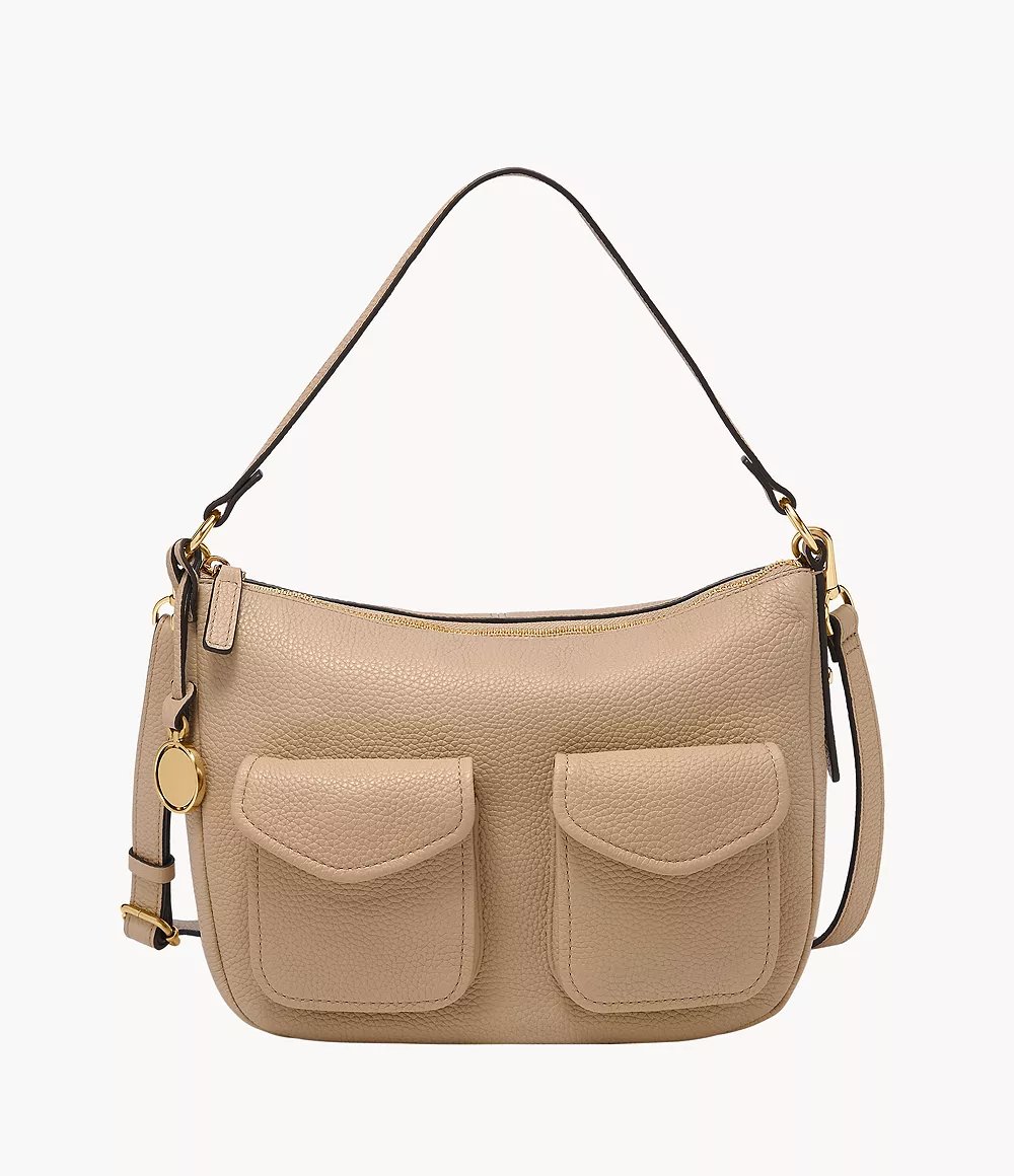 Jolie Leather Cargo Crossbody Bag - Image 4