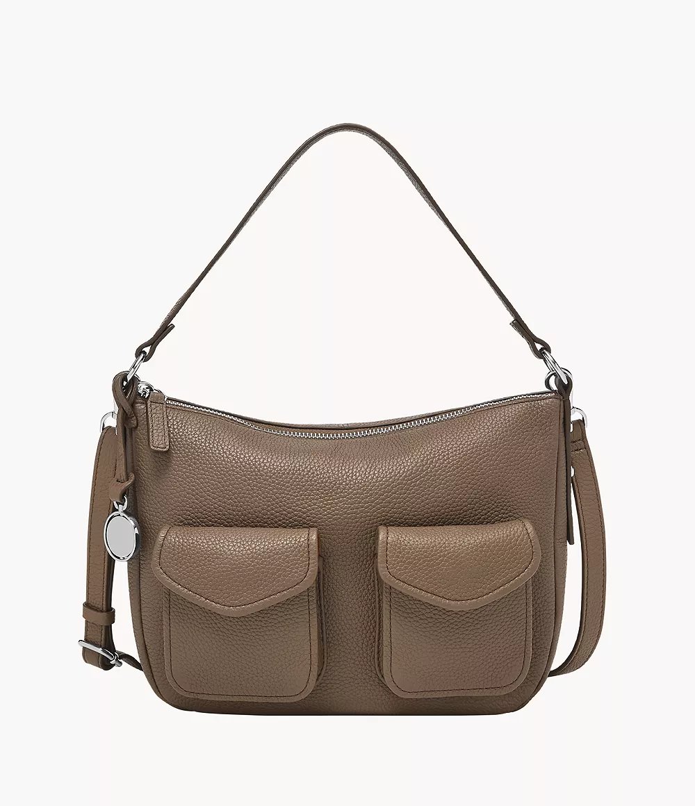 Jolie Leather Cargo Crossbody Bag - Image 2