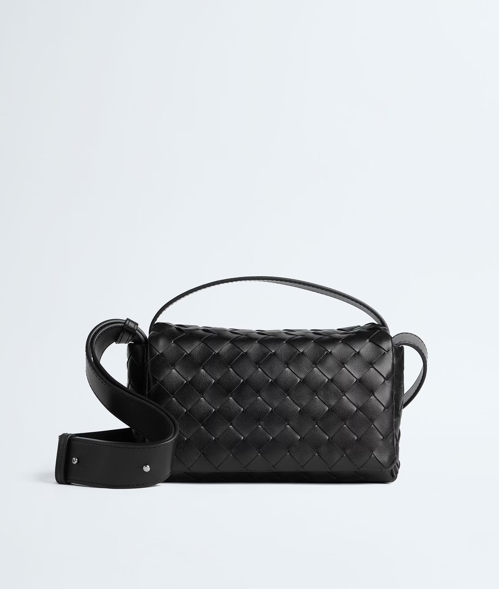 Intrecciato Mini Bag With Flap - Image 5