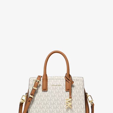 Laila Small Signature Logo Satchel