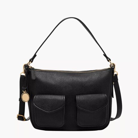 Jolie Leather Cargo Crossbody Bag