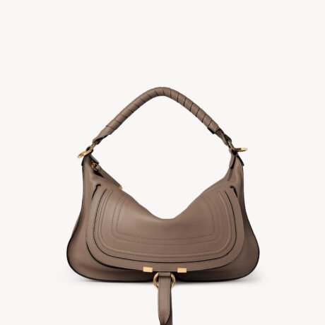 Small Marcie Shoulder Bag in Soft Leather