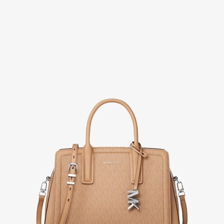 Laila Small Signature Logo Satchel